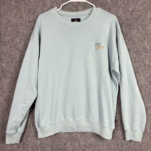 Swannies Sweatshirt  Mens  Size L Light Blue Outdoors Sweater Casual Golf